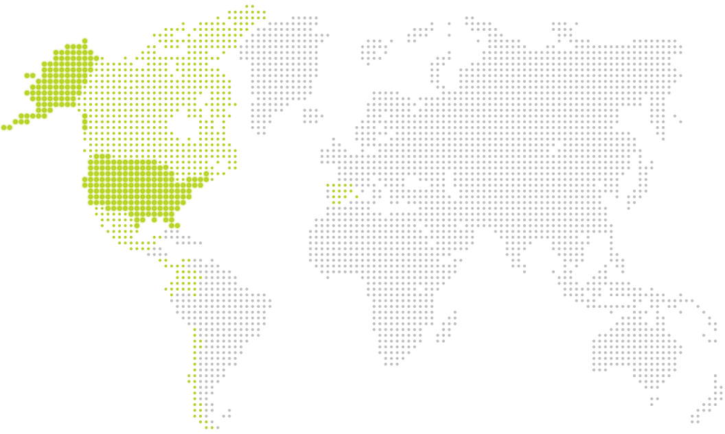 world map with usa highlighted